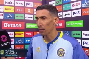 亚博app-回归阿超首秀被踩伤退！迪马利亚：我没有大碍，这就是阿根廷足球