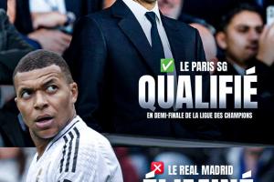 6场0球姆巴佩在近3个赛季被淘汰的欧冠系列赛中均未进球