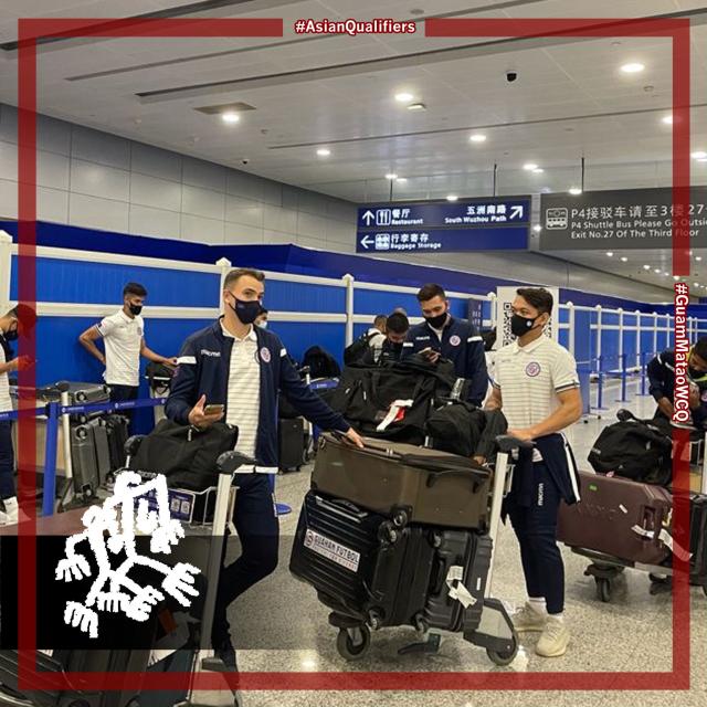 亚博中国官网-40强赛第一个对手到了！关岛队已抵达上海接受检测